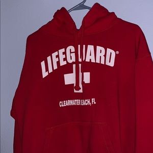 lifeguard sweatshirt! gently used size medium